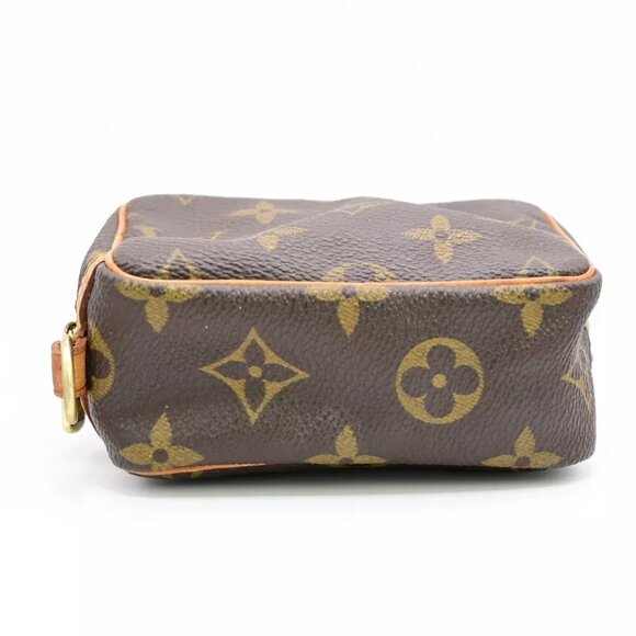 LOUIS VUITTON Trousse Wapity Pouch Bag Monogram Leather Brown M58030 65YE415 - Picture 6 of 14